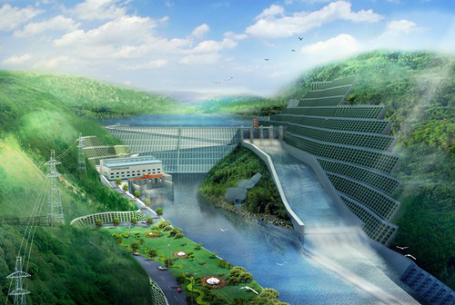 辽宁老挝南塔河1号水电站项目